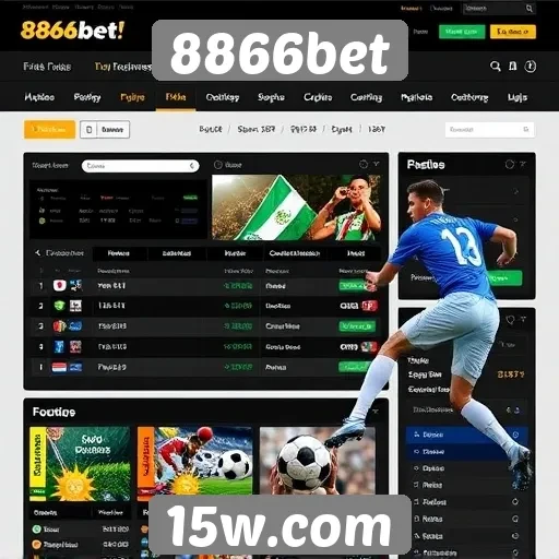 Apostas esportivas em alta no site 8866bet
